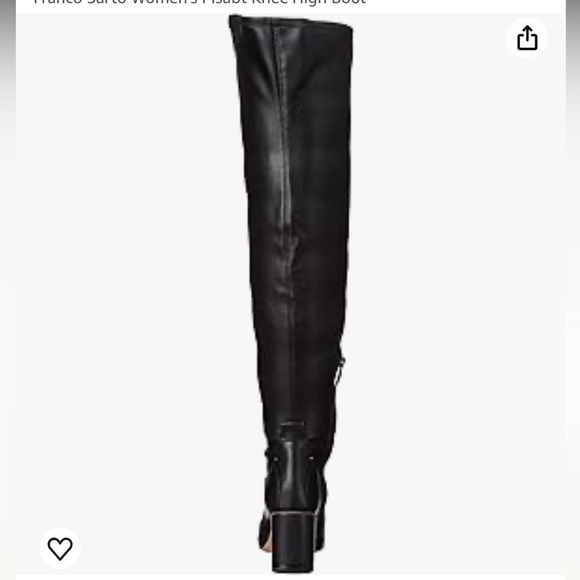 Franco Sarto Pisa Wide Calf Over the Knee Boots - Picture 3 of 14